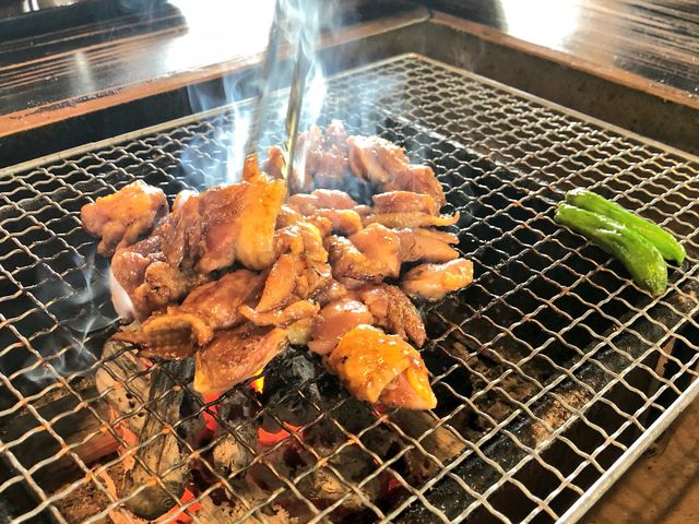 地鶏タレ_炭焼地鶏 山蔵