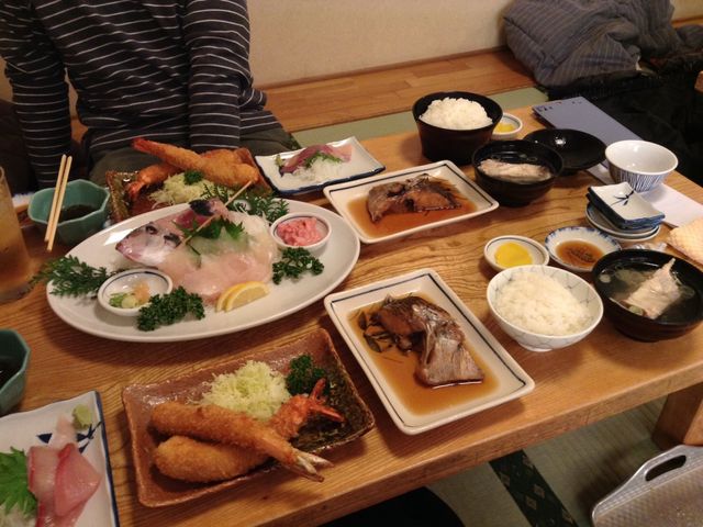エビフライが美味しい_まるは食堂旅館
