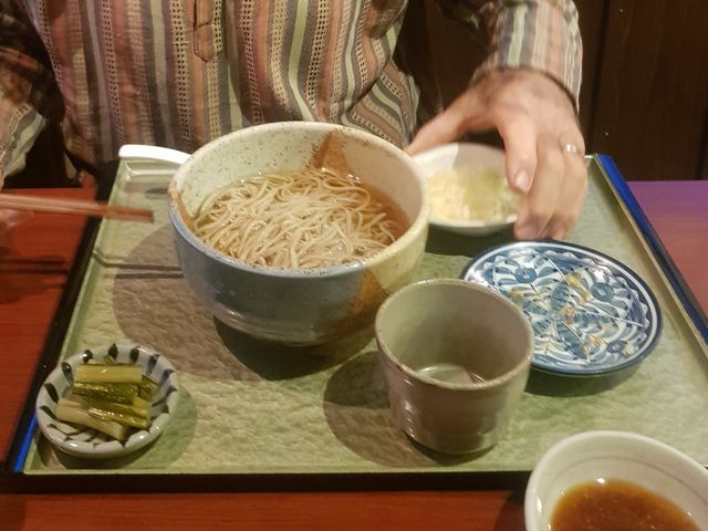 シンプルなかけそば_蕎麦酒房・膳