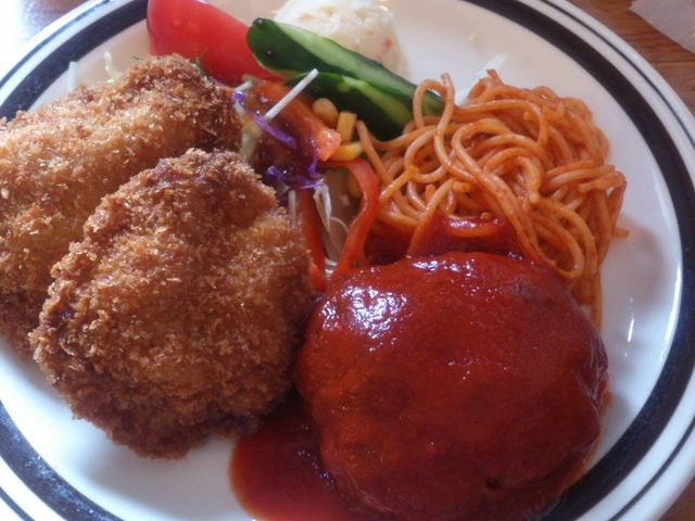 ヘレカツハンバーグ_はせがわ