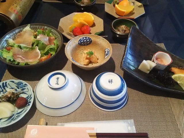 朝食_おやど湯の丘