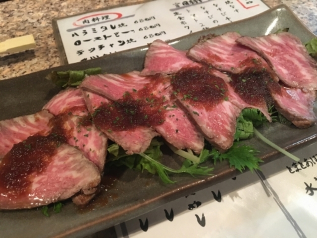 ローストビーフ_居酒屋 彦兵衛