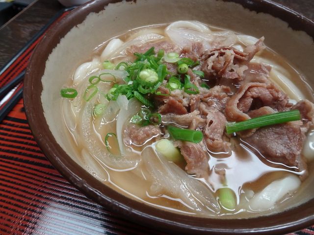人気の肉うどん_枡うどん
