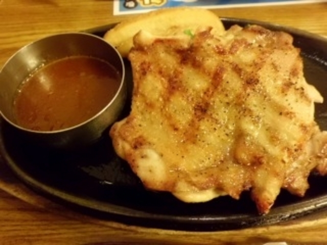 大きなチキンです!_ビッグボーイ 生田店