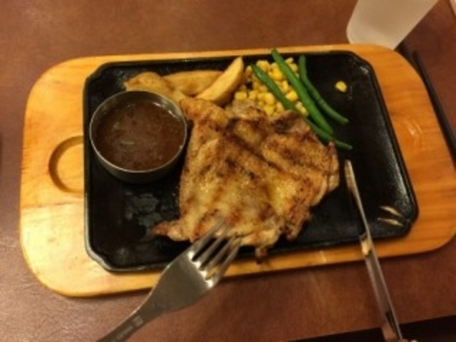 グリルチキンを食べました!_ビッグボーイ道場北店