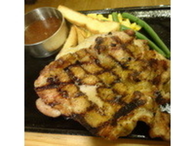 パリッと焼かれていて美味しかったです!_ビッグボーイ芦屋店