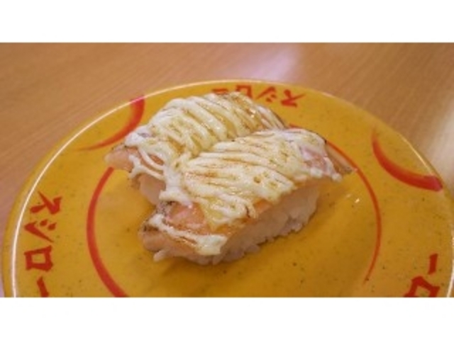 サーモンが好きでよく食べます!_スシロー日立諏訪店