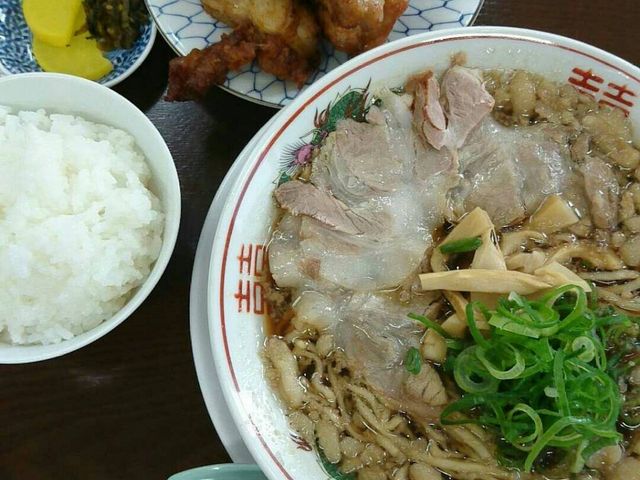 尾道ラーメンAセット_尾道ラーメン 丸ぼし