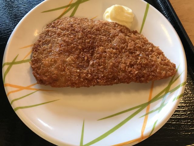 出来合いのチキンカツ_セルフうどん 天狗