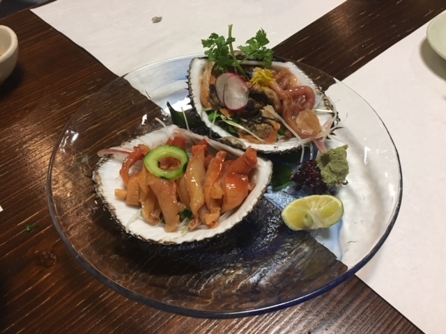 赤貝のおつくり_和処つつみ
