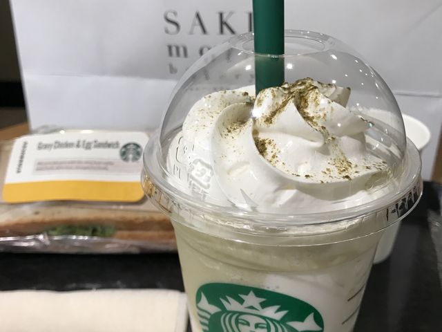 フラペチーノ冷たくて癒される_スターバックス コーヒー なんばCITY店(Starbucks Coffee)