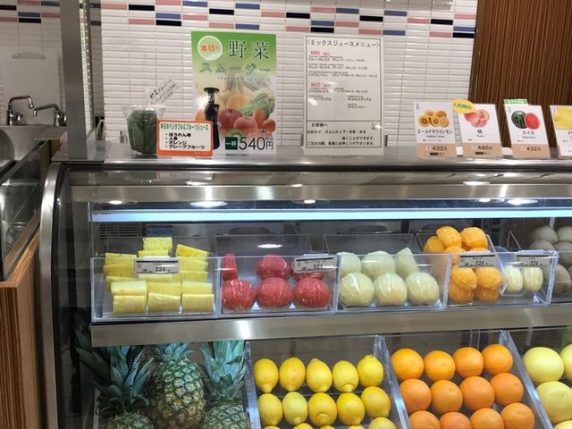お店の様子_ジュースバー 旬果 丸井今井札幌本店