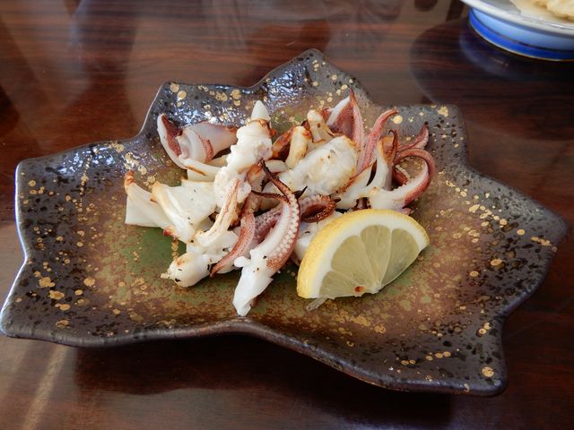 ゲソの塩焼き_お魚処 玄海