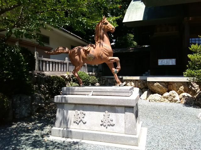 神馬像_大岩神明宮