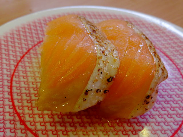 焼きサーモン_かっぱ寿司 菊川店