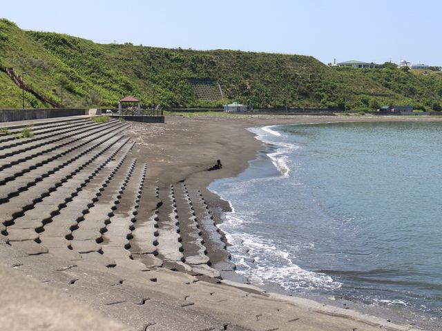広くてきれい_豊岬海水浴場
