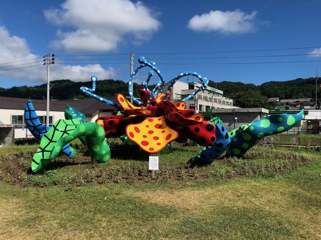 まつだい駅そば_花咲ける妻有