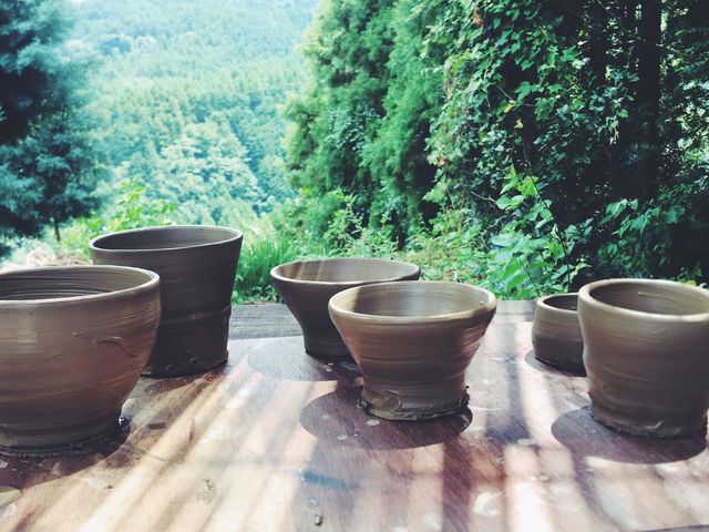 出来上がりが楽しみです。_矢倉沢陶芸教室