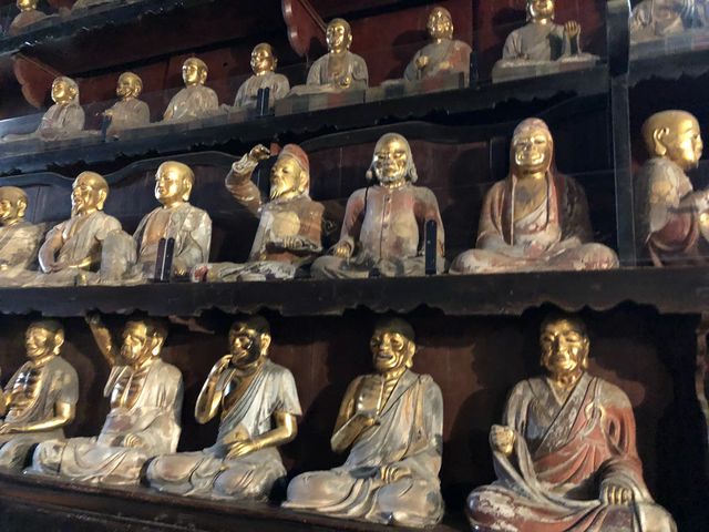 フビライハンとチンギスハン_報恩寺五百羅漢