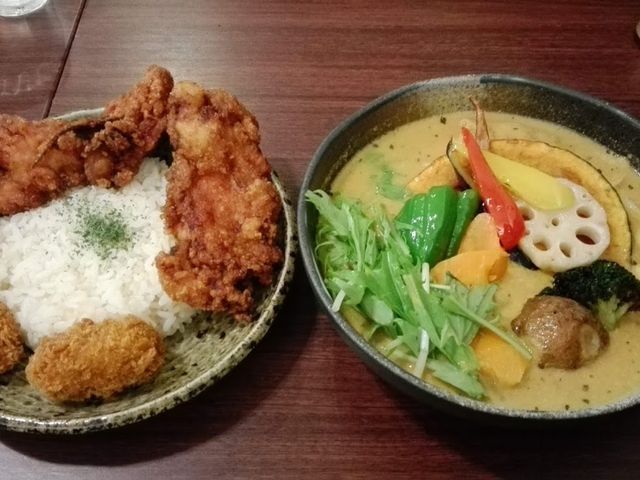 SAMURAIカレーさんは、ボリュームが最高です!!(´∀`*)_Rojiura Curry SAMURAI
