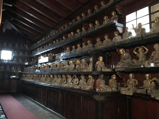 一体一体の表情に引き込まれます。_報恩寺五百羅漢