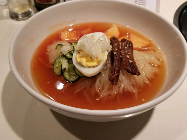 冷麺普通辛_食道園