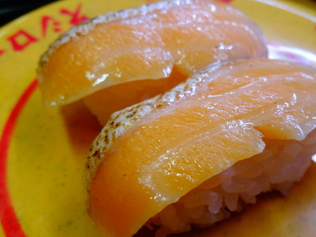 焼とろサーモン_スシロー 広島古市店