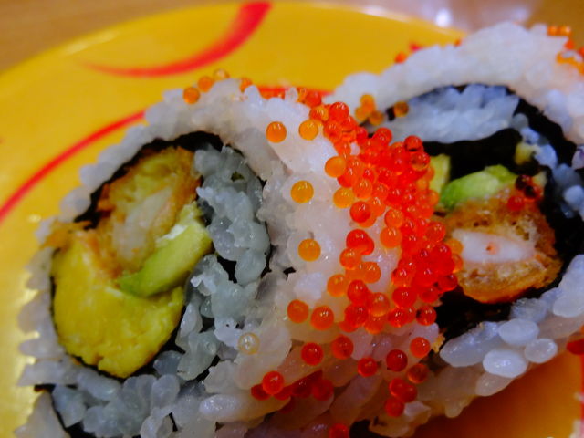 海老フライアボカドロール_スシロー 松山衣山店