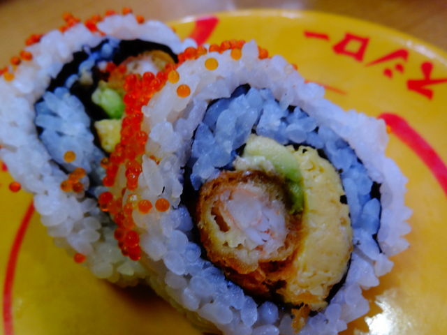 海老フライアボカドロール_スシロー枚方茄子作店