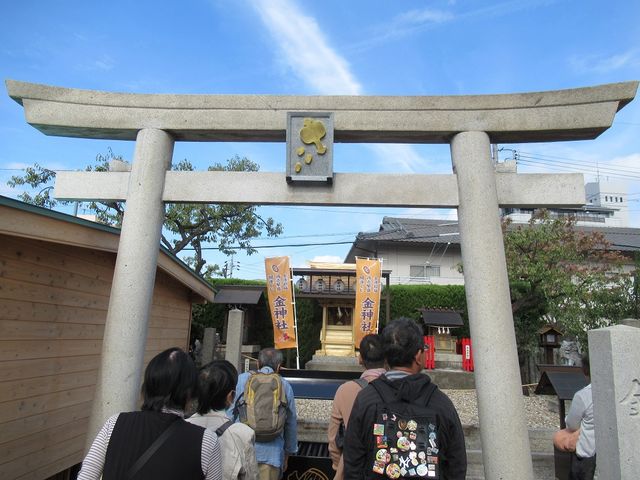 天満宮境内にある金神社、文字通り金運招福の神社_山田天満宮