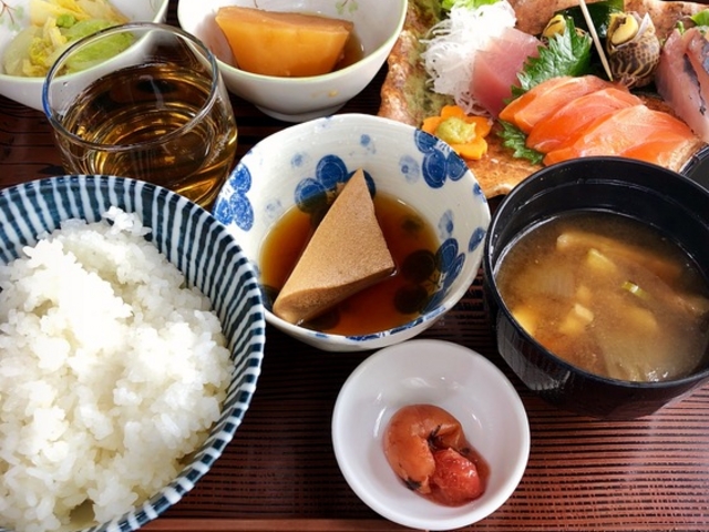 お刺身ランチ_田園