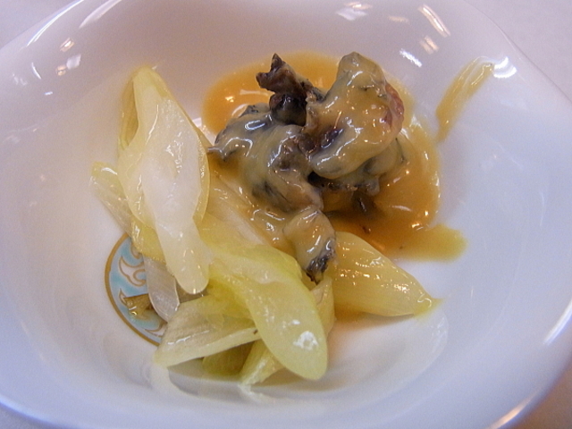 忘れましたが・美味しかった、和え物。_すっぽん はも ふぐ 万両