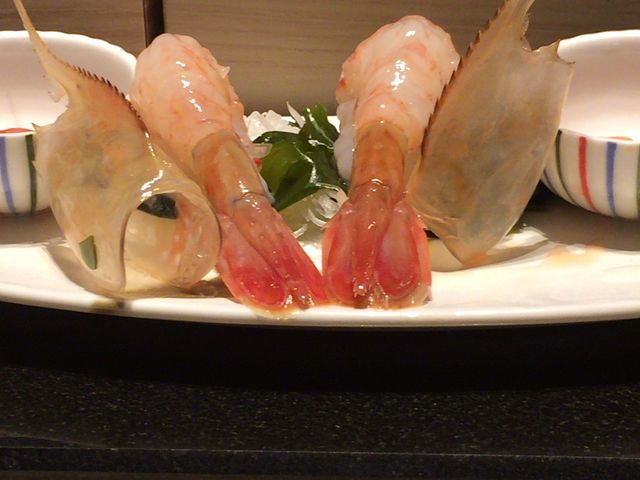牡丹海老_おたる政寿司 新宿タカシマヤタイムズスクエア店