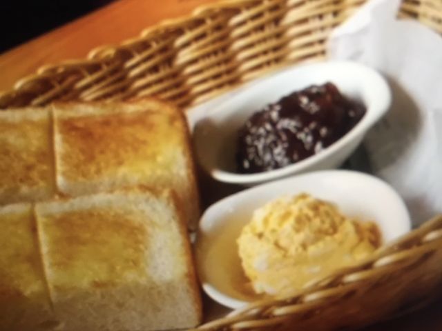 小倉あんと卵ペースト_コメダ珈琲店 京都宇治店