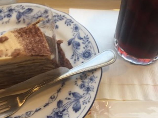 ケーキセットです。_ドトールコーヒーショップ 上野浅草通り店(GOURMET COFFEE DOUTOR)