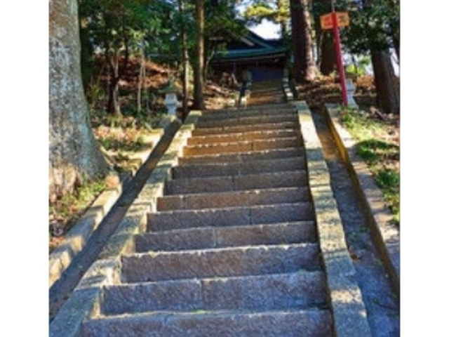 階段_愛宕神社(茨城県笠間市)