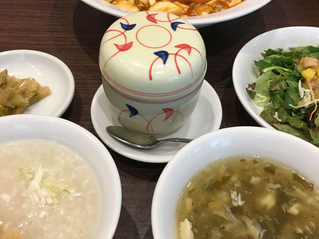 麻婆豆腐のランチ_春香亭
