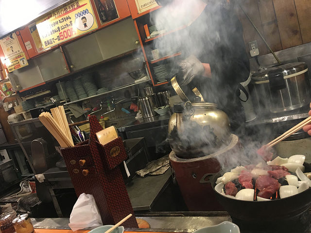煙はすごい_さっぽろジンギスカン 本店