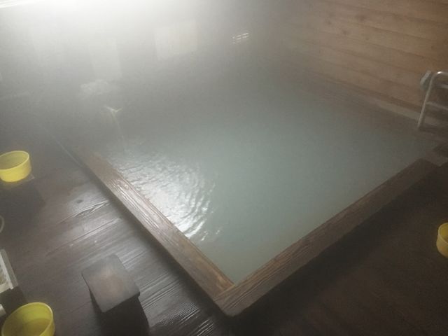 湯治場感のある内湯です。_奥塩原温泉 湯荘白樺