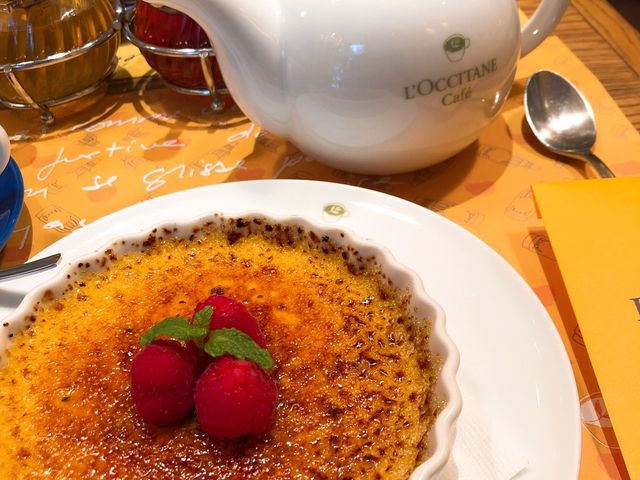 クレームブリュレ_L’OCCITANE Cafe 池袋店