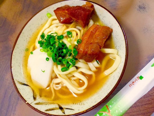きしもと食堂の沖縄そば!!_きしもと食堂