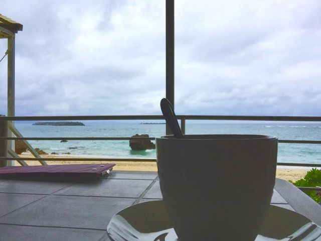 海を見ながら…☆+°_オン・ザ・ビーチ ルー