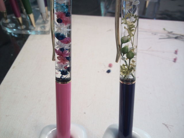 2本作れるので、全く系統の違うものも作れます。_Atelier Hana