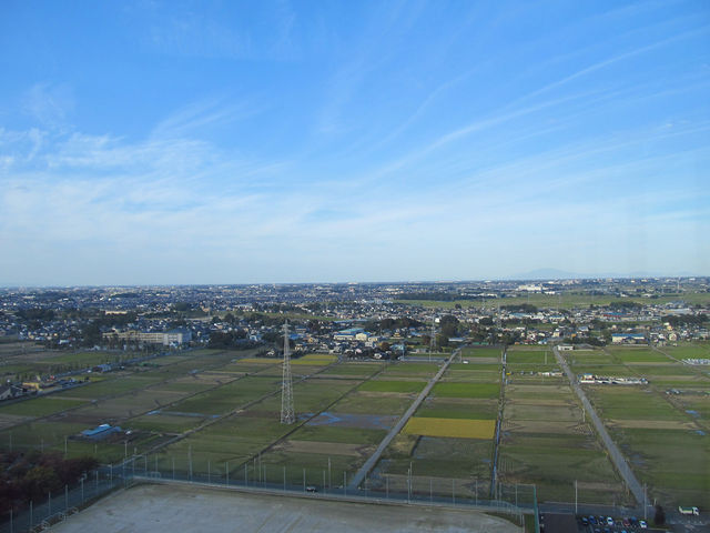 展望台からの眺め_東埼玉資源環境組合