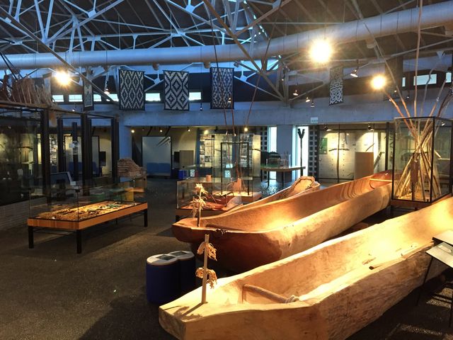 イタオマチプの展示_二風谷アイヌ文化博物館
