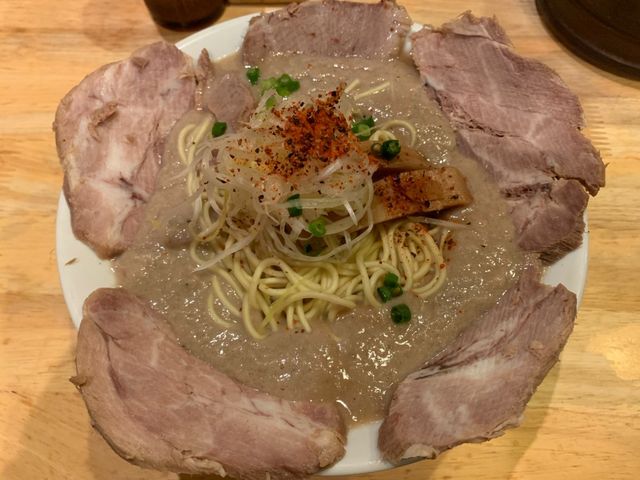 鶏だくチャーシュー増し_麺屋 極鶏