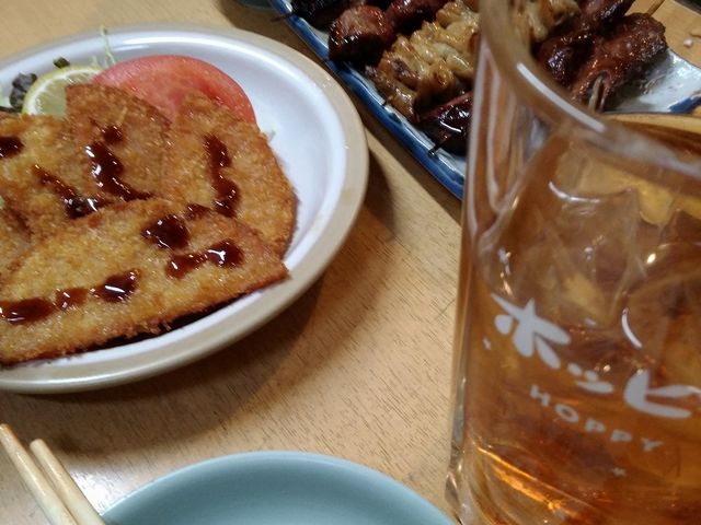 ハムカツとホッピー_山家 支店