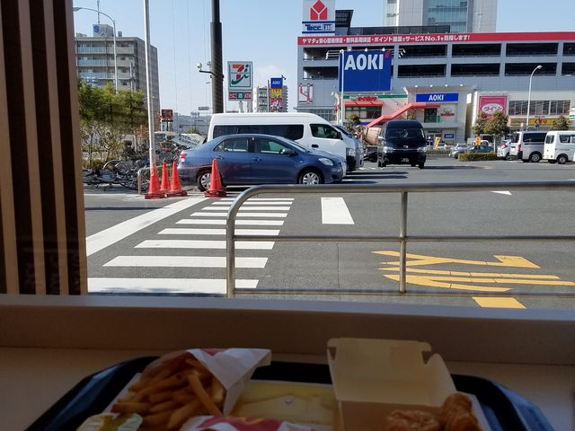 カウンター_マクドナルド(McDonald’s) 南砂町店