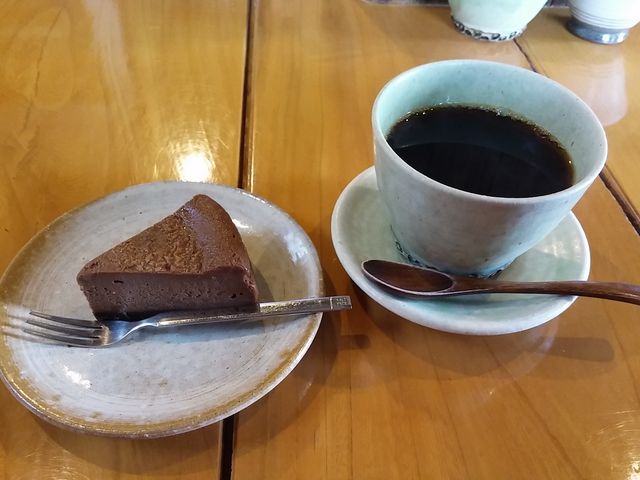 チョコレートチーズケーキ ペルーアルトアマゾン_こおひい工房 珈音