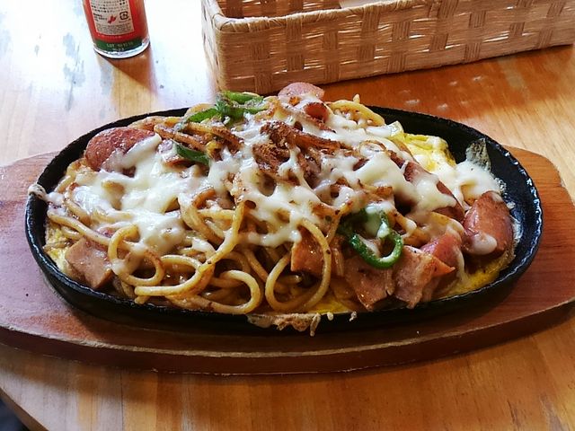 鉄板カレーナポリタンスパゲティ_ブリオカフェアクロスプラザ鈴鹿店